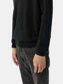 Men’s Cashmere Turtle Neck Sweater Black | GOBI UK