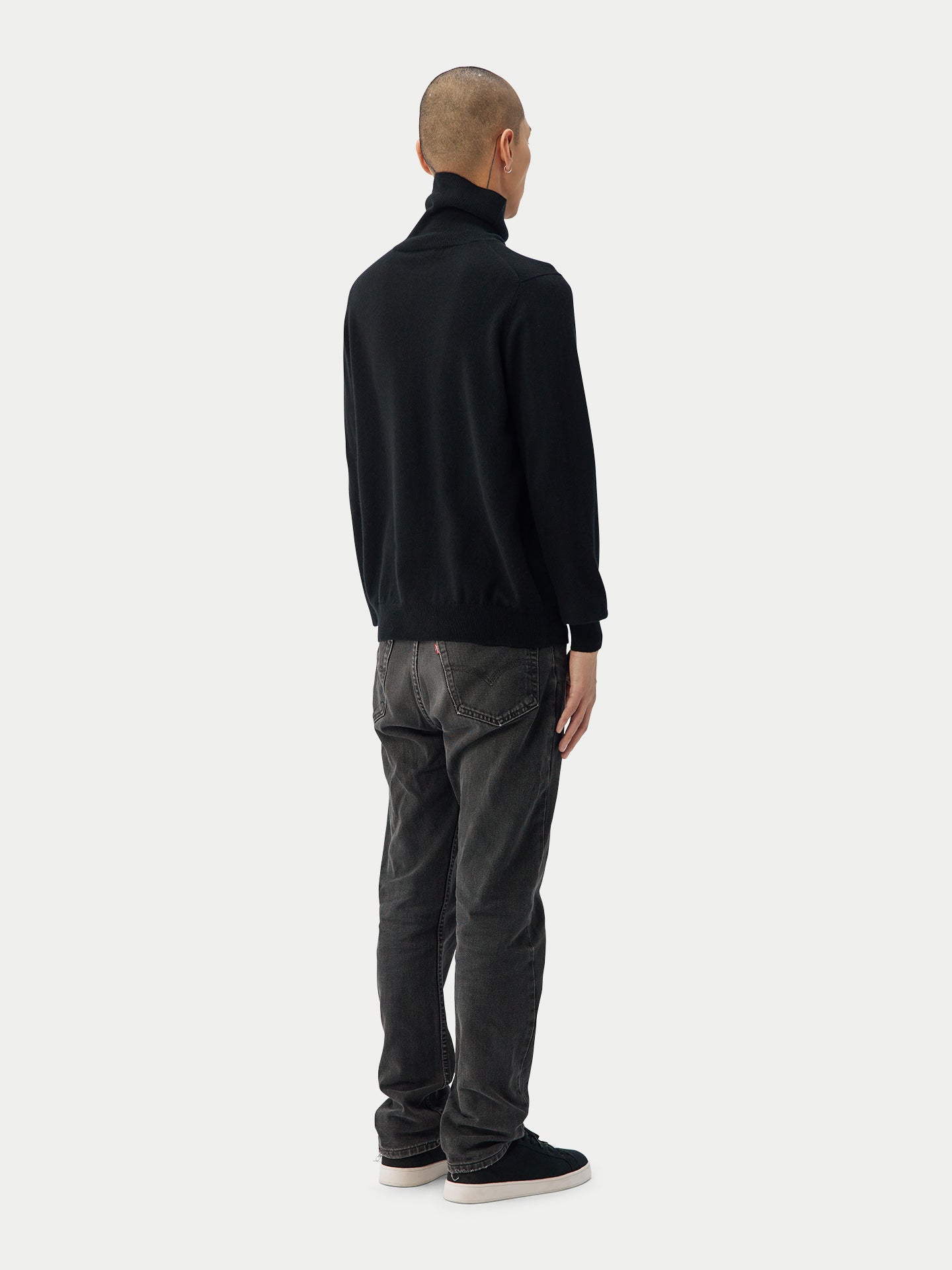 Essential Cashmere Turtle Neck Jumper