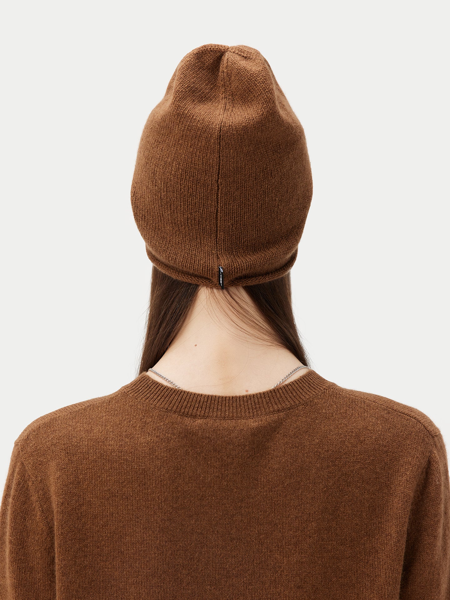 Women's Cashmere Hat & Sweater Set Otter - Gobi Cashmere