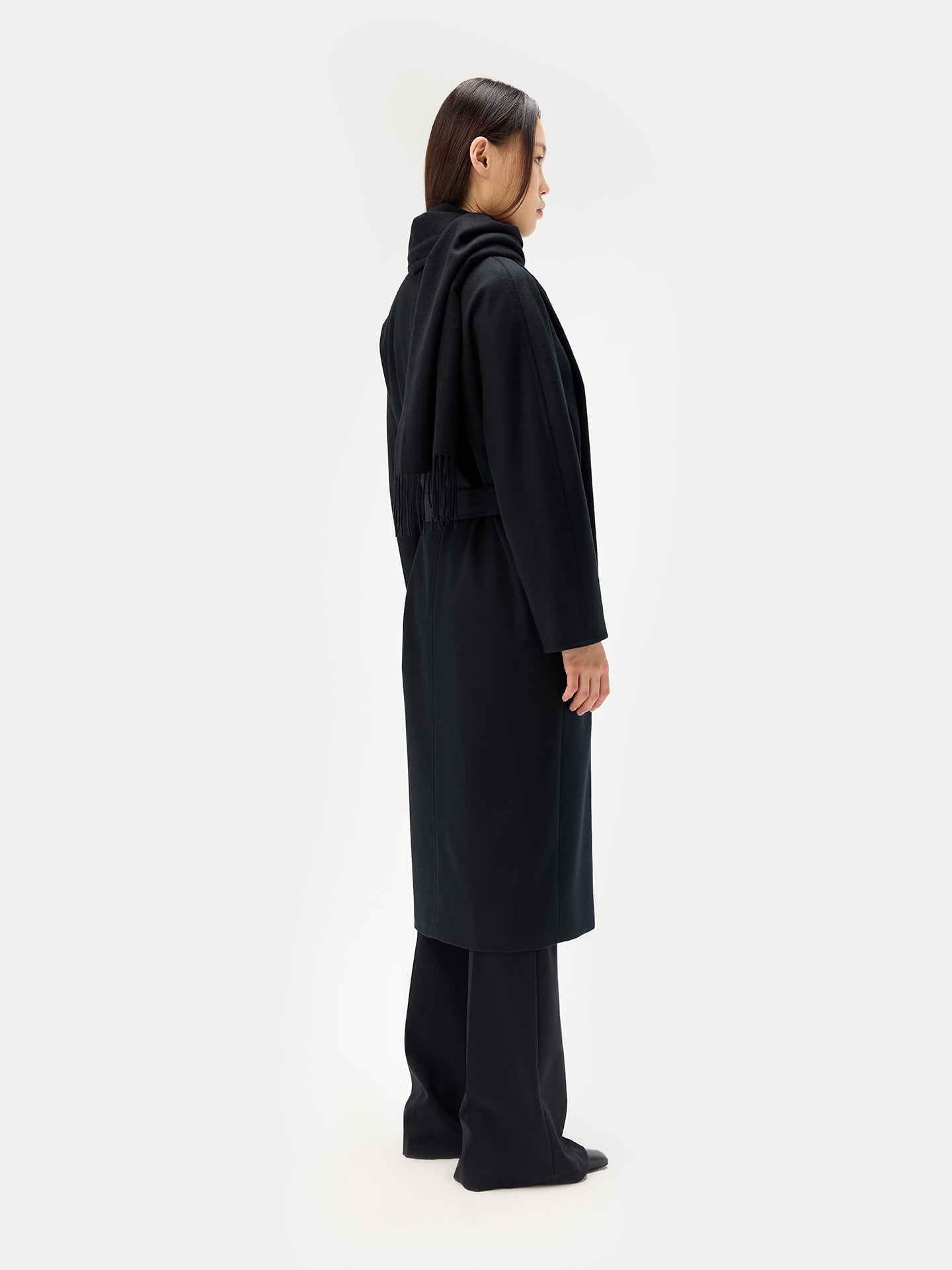 Women's Coat & Scarf Set
