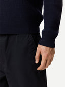 Men's Waffle Knit Cashmere Half-Zip Jumper | GOBI UK