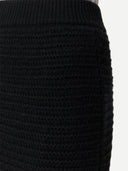 Women's Cashmere Sheath Skirt | GOBI UK #color_black