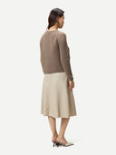 Women’s Jacket-Style Cashmere Cardigan | GOBI UK #color_taupe