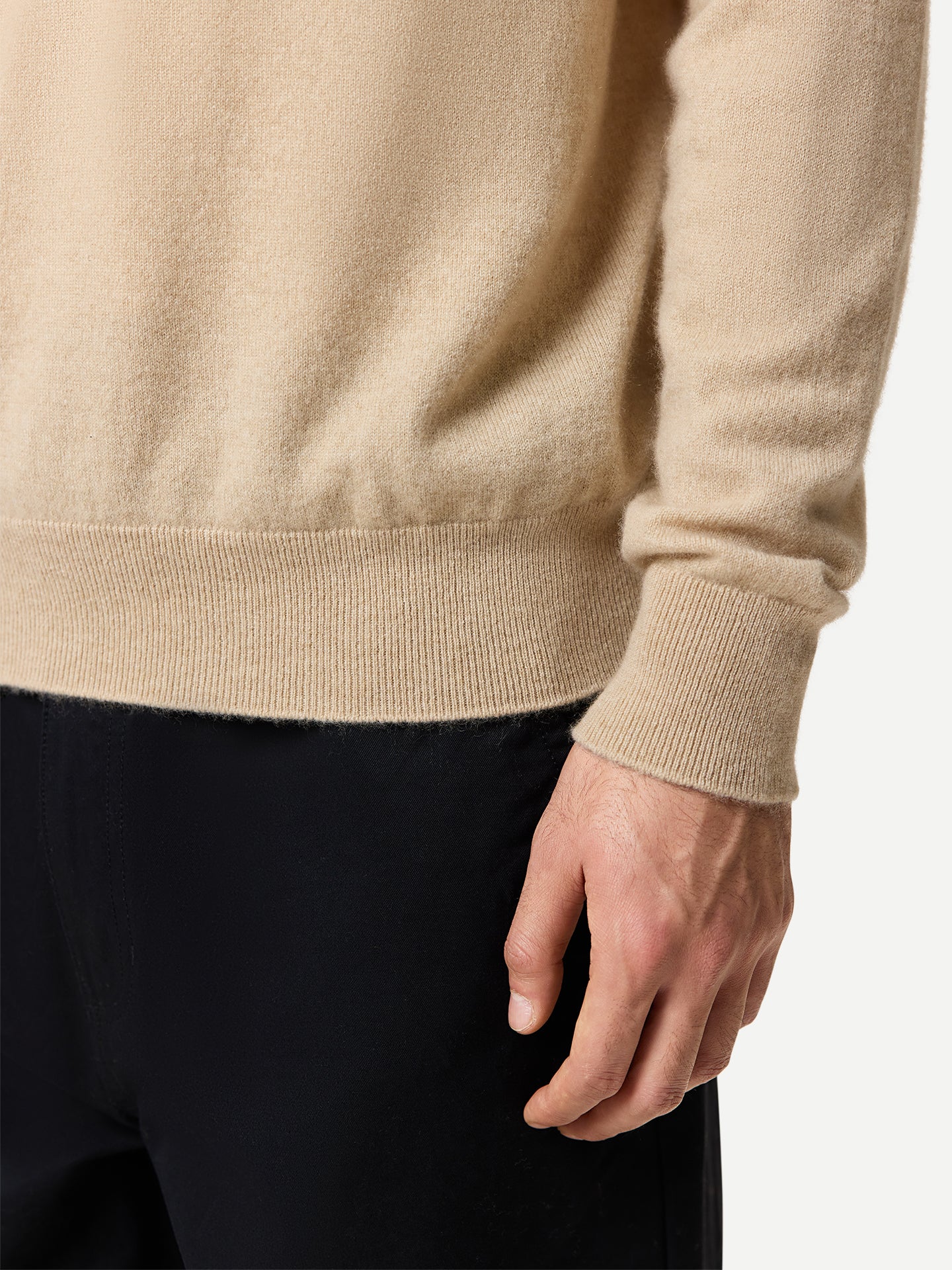 Timeless Organic Turtleneck Cashmere Jumper