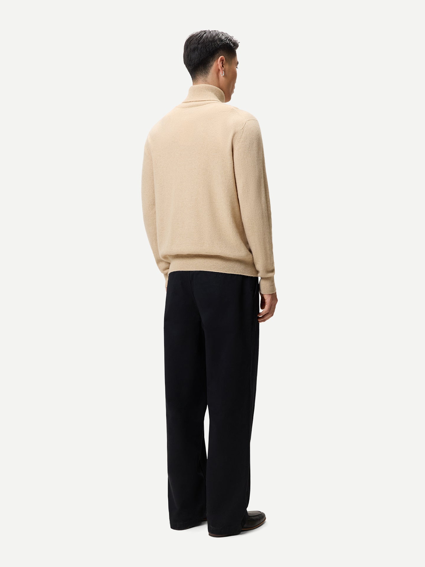 Timeless Organic Turtleneck Cashmere Jumper