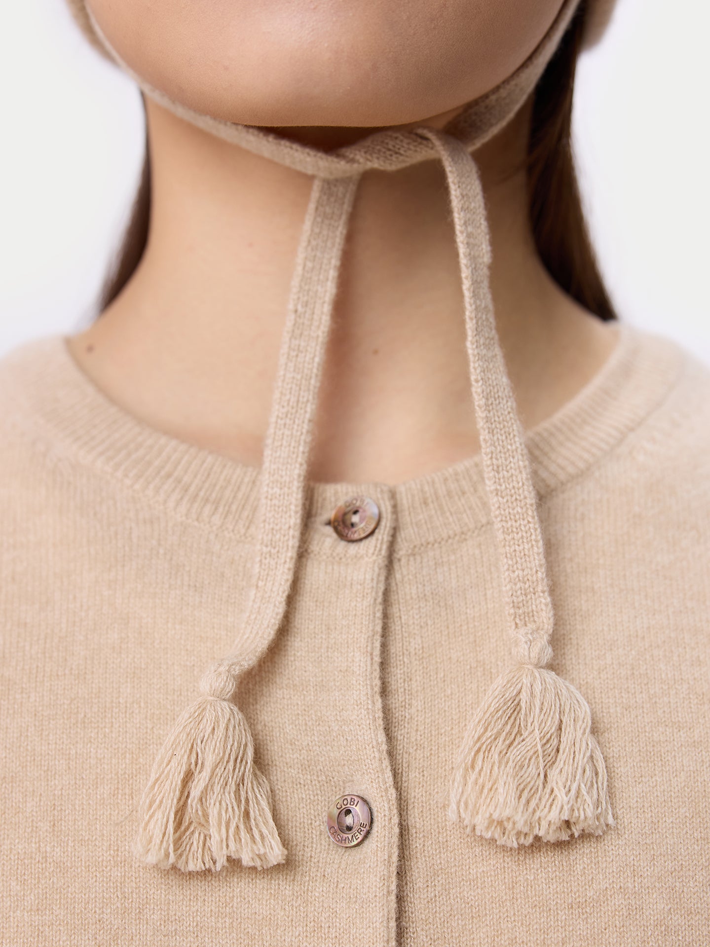 Organic Colour Ultimate Warmth Knit Tie Hat