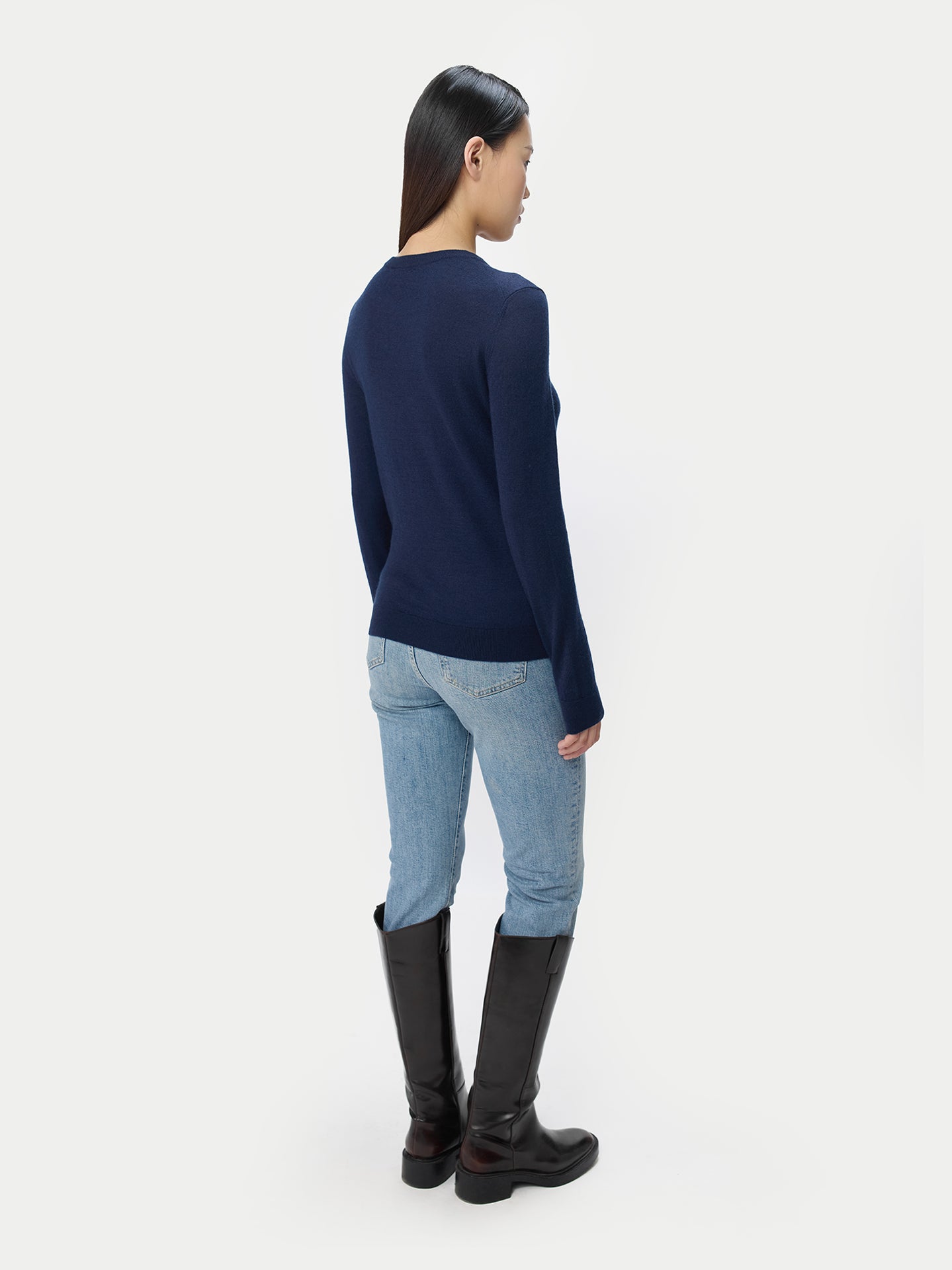 Women C-Neck  Cashmere Jumper