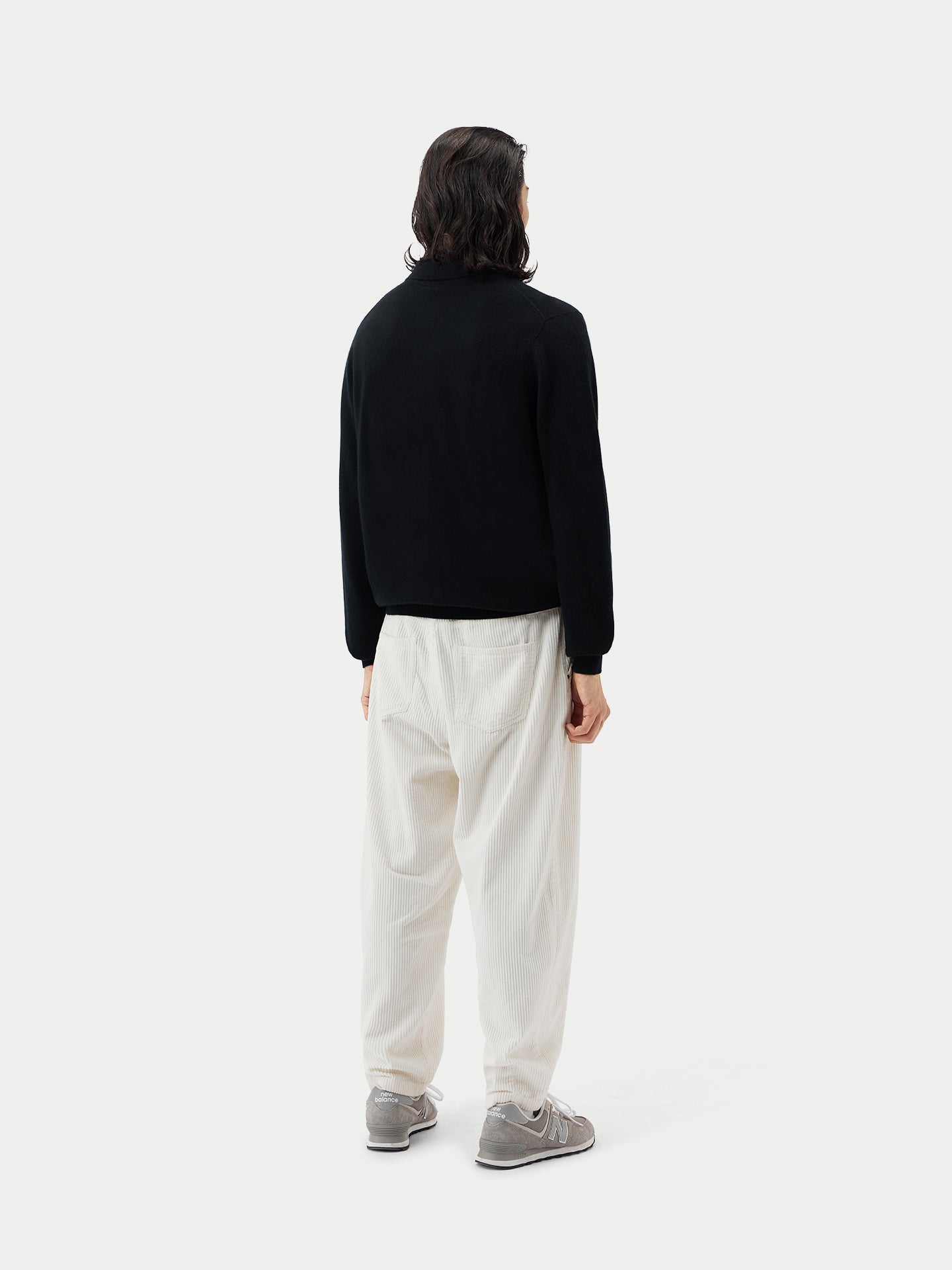 Essential Cashmere Polo Jumper