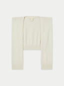 Cashmere Shoulder Wrap Off White - Gobi Cashmere #color_white