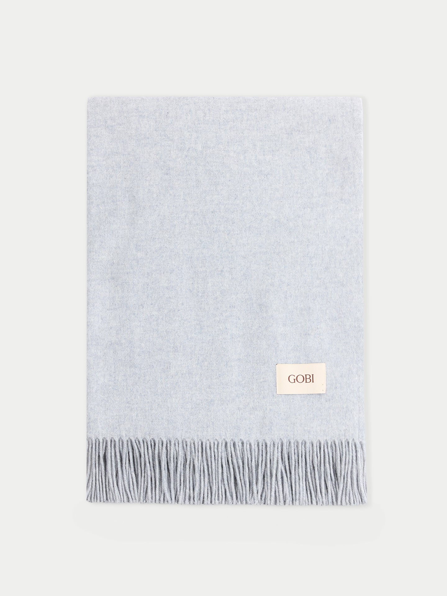 Cashmere Large Blanket with Fringe