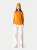 £99 Cashmere Hat & Jumper Set Apricot - Gobi Cashmere #color_apricot
