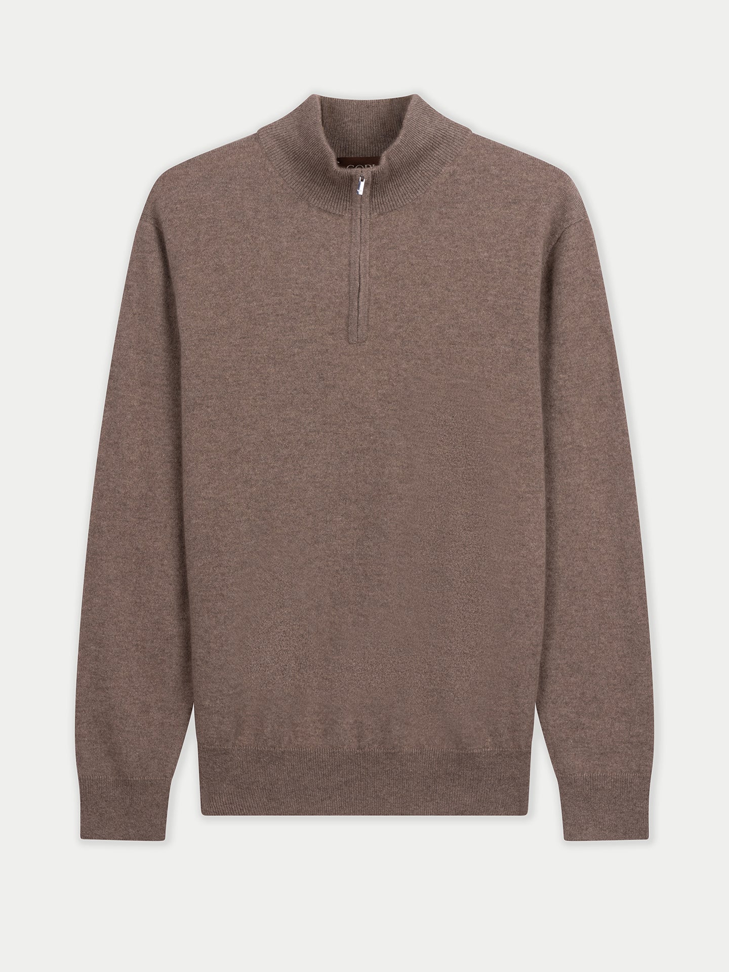 Timeless Organic Half-Zip Cashmere Jumper