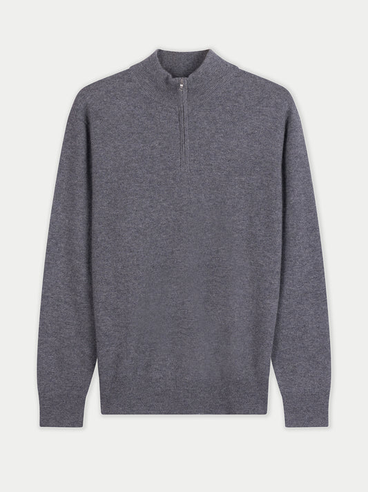 Timeless Half-Zip Cashmere Jumper