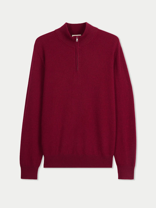 Timeless Half-Zip Cashmere Jumper