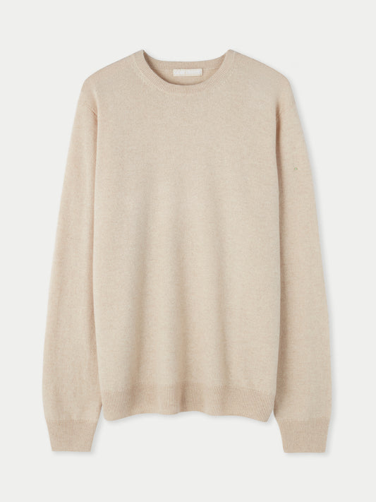 Organic Colour Essential  Cashmere Crew Neck Jumper