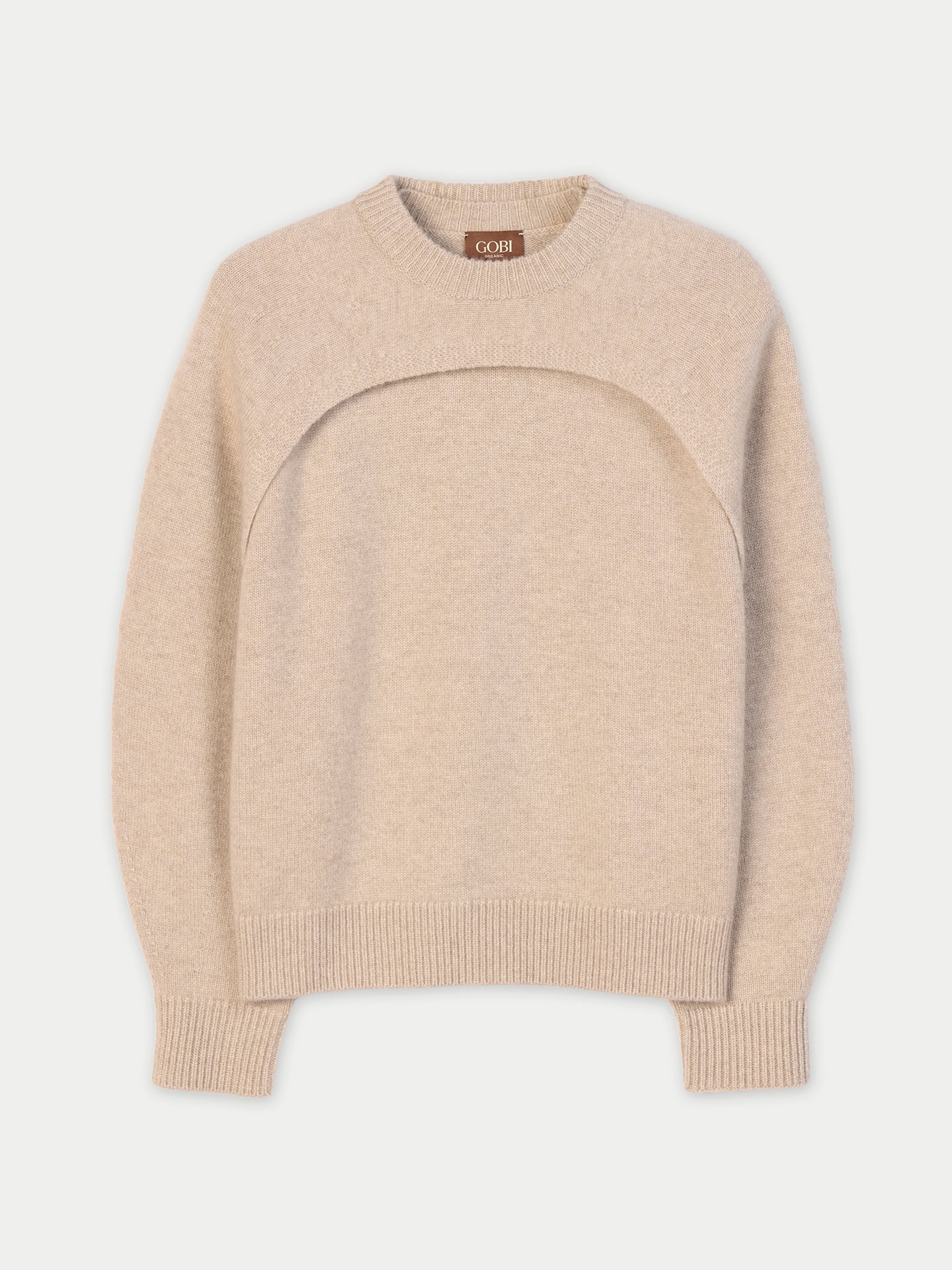 Organic Colour Cashmere Crewneck Twin Set