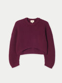 Maroon sweater on a white background #color_burgundy
