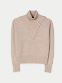 Beige turtleneck sweater on a white background #color_warm-grey