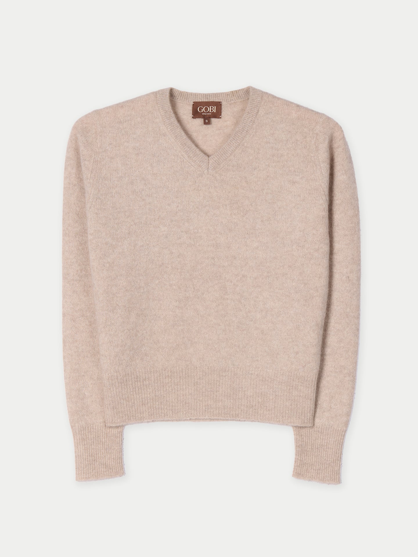 Dual-Collar Cashmere Jumper