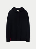 Cashmere Pullover Hoodie Black - Gobi Cashmere