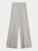 Wide-Leg Cashmere Trousers High Rise - Gobi Cashmere