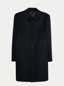 Black coat on a light gray background. #color_black