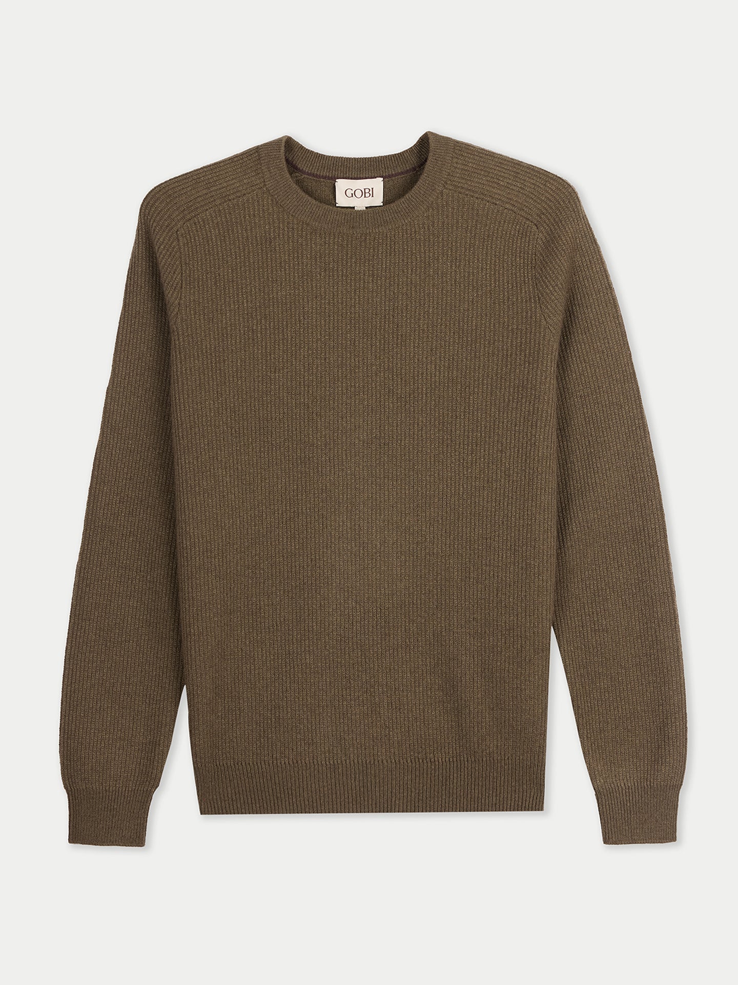 Men's Ribbed Cashmere Jumper