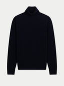 Timeless Turtleneck Cashmere Jumper Navy Blazer - Gobi Cashmere
