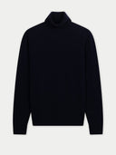 Timeless Turtleneck Cashmere Jumper Navy Blazer - Gobi Cashmere #color_navy-blazer