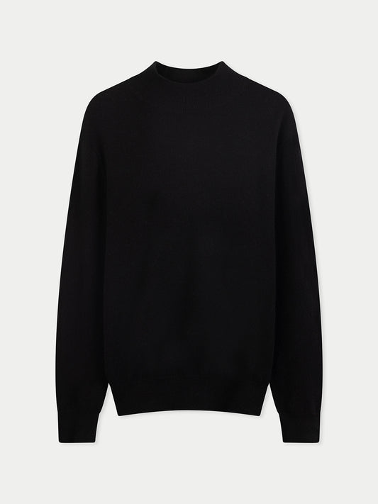 Timeless Mock Neck Cashmere Jumper
