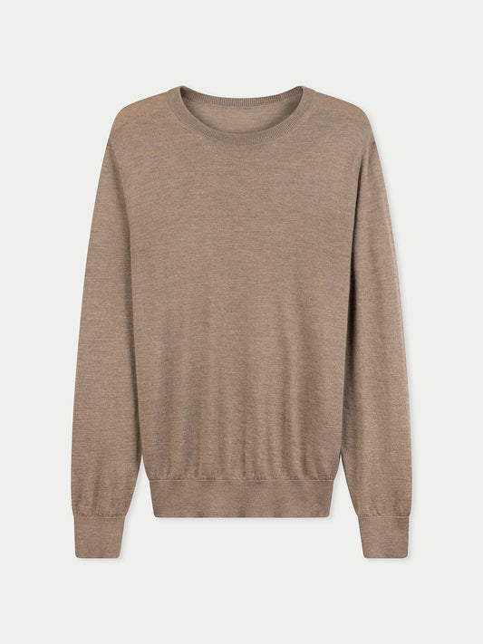 Cashmere Silk C-Neck Jumper