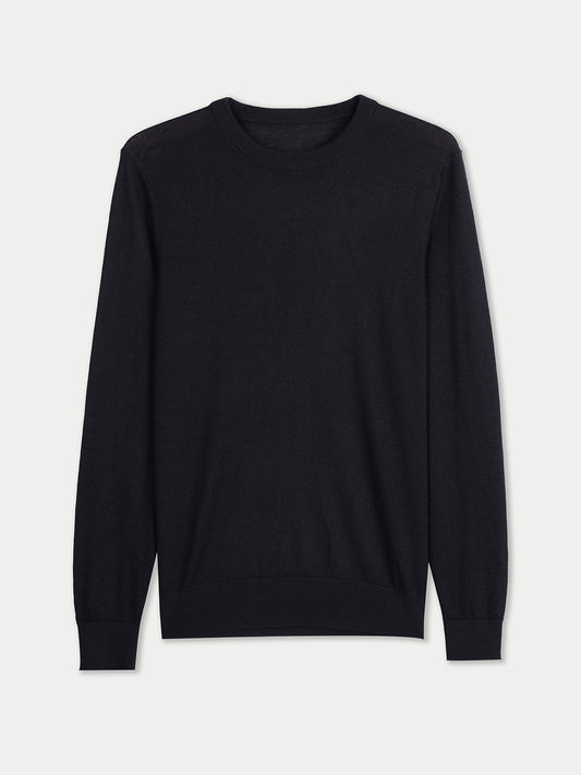 Cashmere Silk C-Neck Jumper