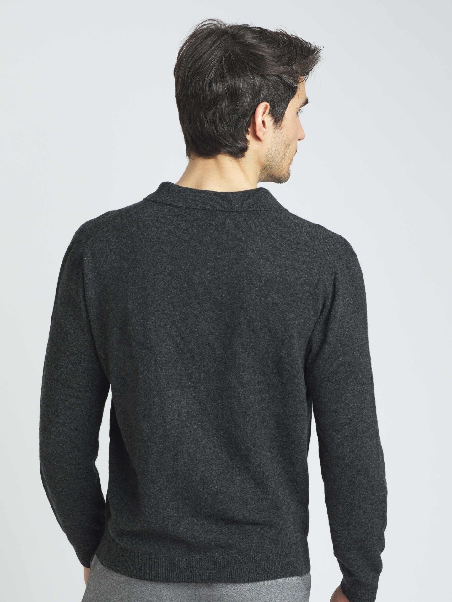 Essential Cashmere Polo Jumper
