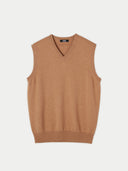 Men's Cashmere Vest Sheepskin - Gobi Cashmere #color_sheepskin