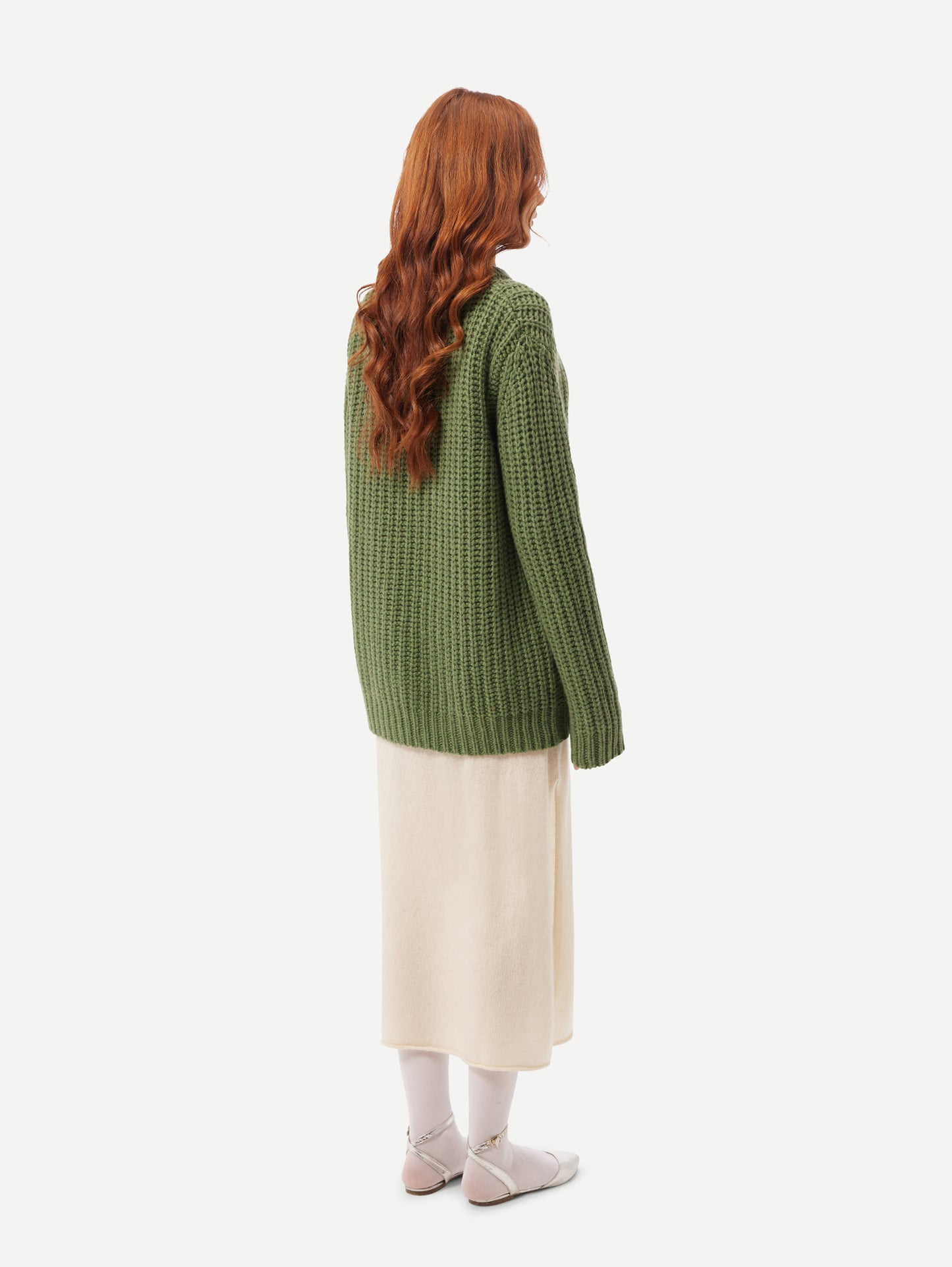 Regenerative-Cashmere Crewneck Sweater