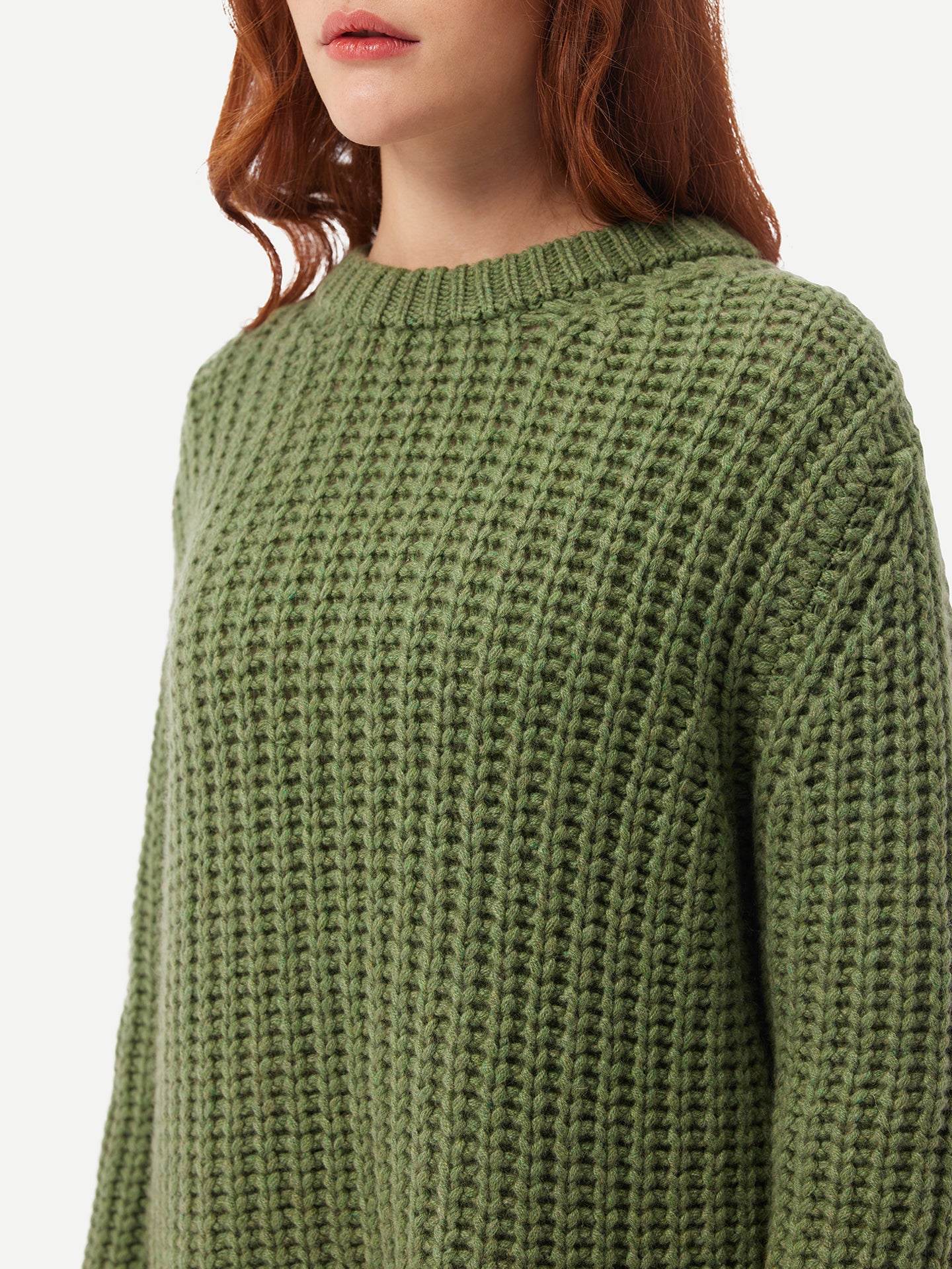 Regenerative-Cashmere Crewneck Sweater