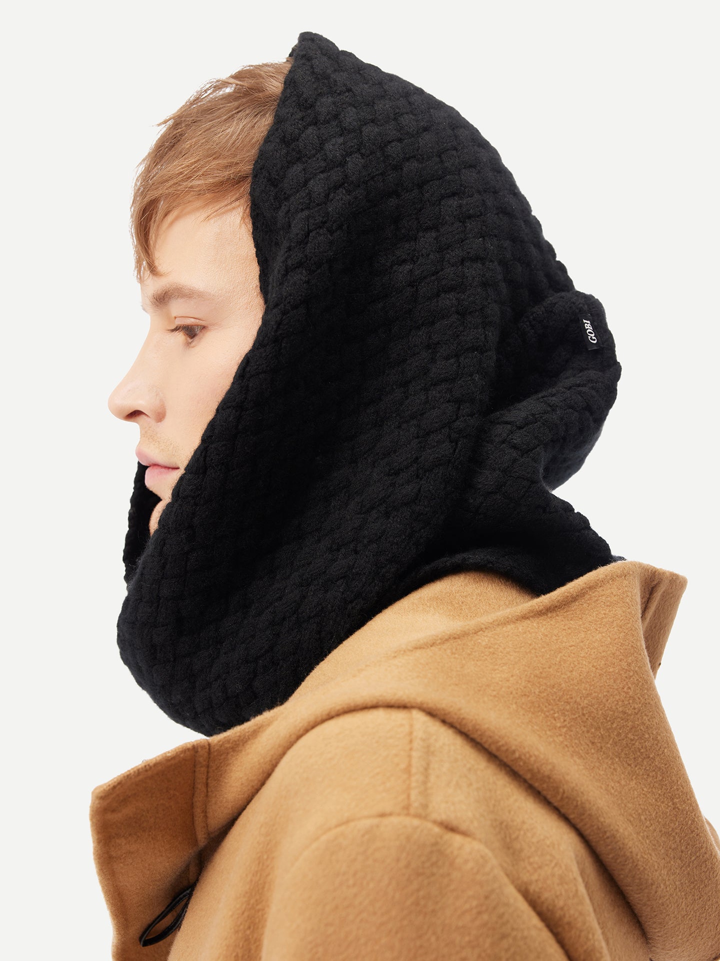 GOBI Cashmere - Cashmere Snood Black - Circular Fashion