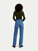Timeless Cashmere Turtleneck Jumper Capulet Olive - Gobi Cashmere
