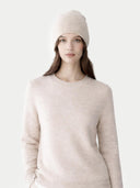 £99 Cashmere Hat & Jumper Set Birch - Gobi Cashmere #color_birch