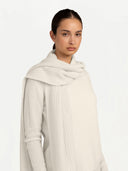Organic Cashmere Scarf Off White - Gobi Cashmere #color_off-white
