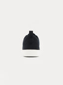 Unisex Cashmere Low Ankle Trainers in Black | GOBI UK #color_black
