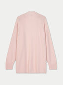 Cashmere Open-Front Cardigan Peach Blush - Gobi Cashmere