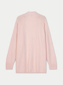 Cashmere Open-Front Cardigan Peach Blush - Gobi Cashmere #color_light-blush