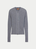 Gray cardigan on a light gray background #color_stone-gray
