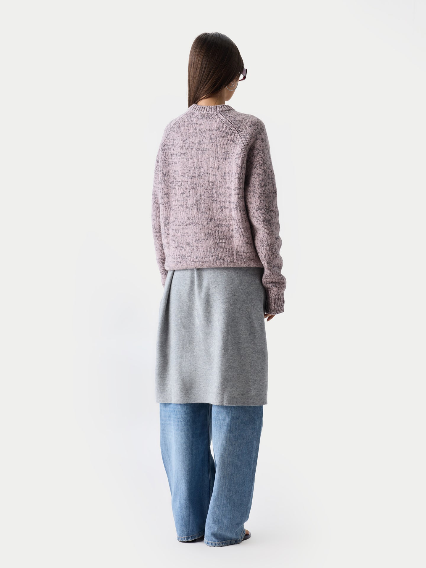 Unisex Mouline Cashmere Jumper