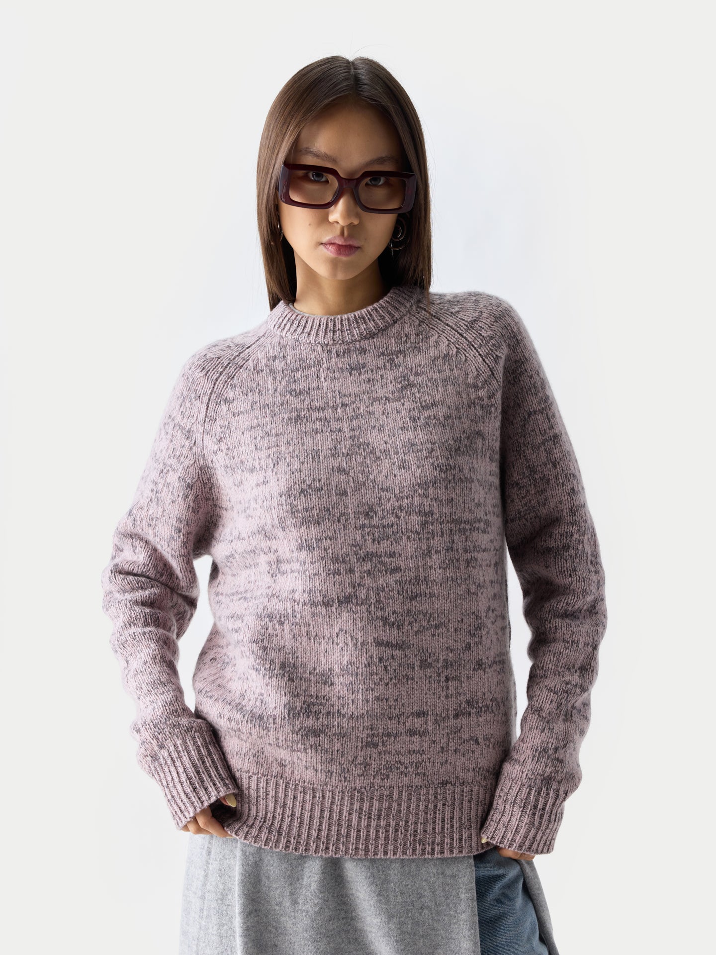 Unisex Mouline Cashmere Jumper