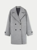 Women's GOBI Cashmere Peacoat Grey - Exclusive Giorgio Spina Collection - Gobi Cashmere #color_dim-gray