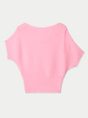 Women's Dolman Sleeve Cashmere Sweater in Pink Icing | GOBI UK