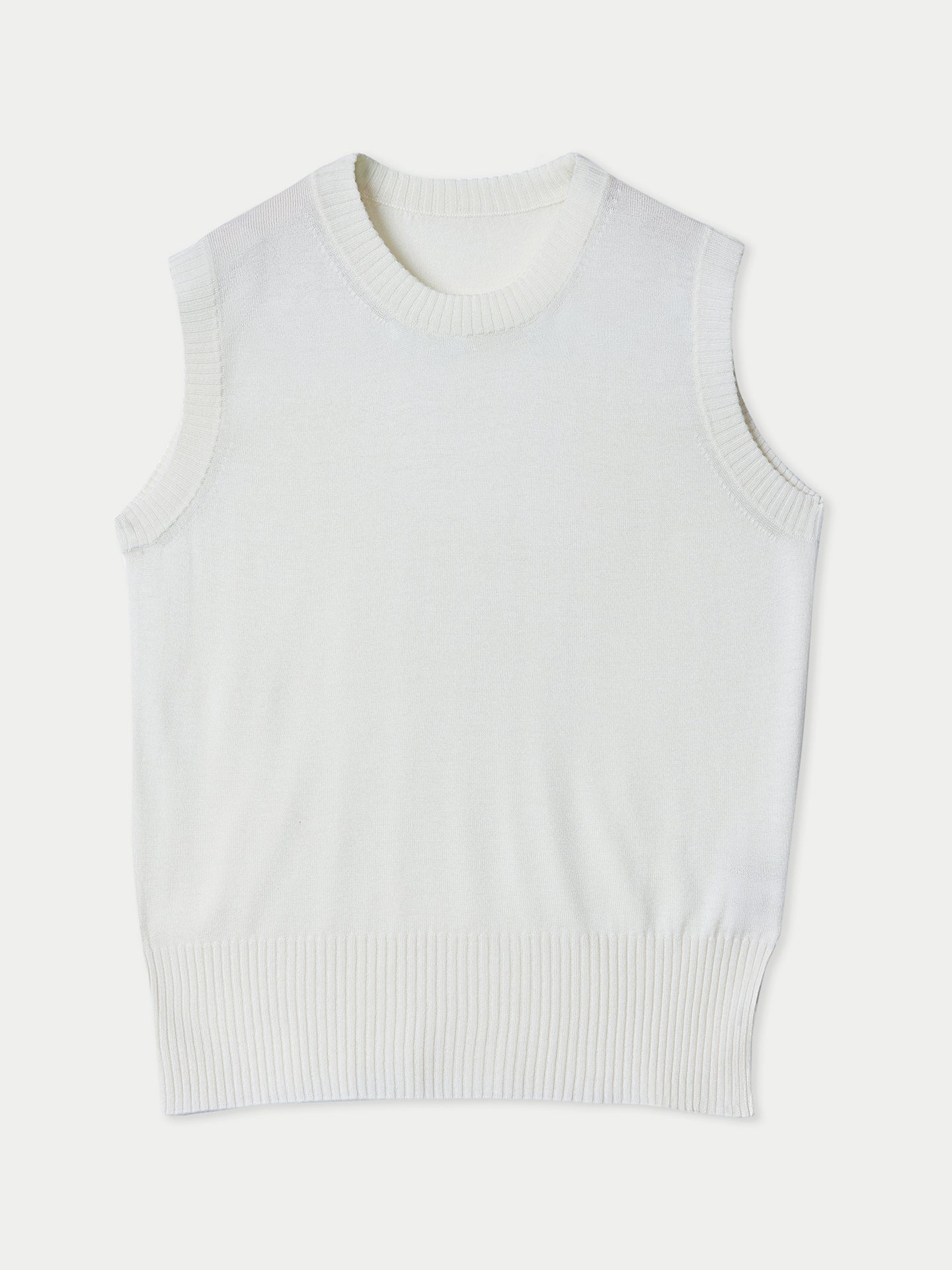 Cashmere Silk Sleeveless Top