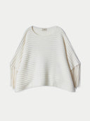 Cashmere Poncho with Fringed Sleeve | GOBI Cashmere